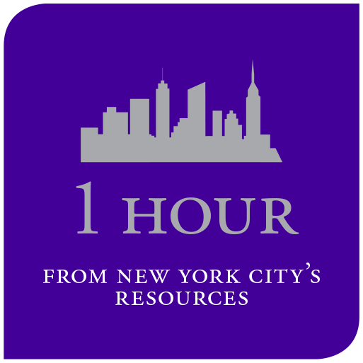 1 hour from New York City's Resources