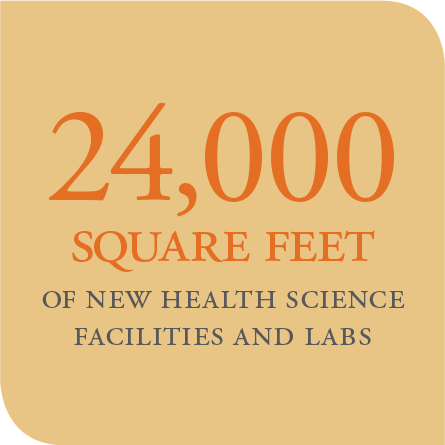 University of Bridgeport 24,000 Square feet of new Health Science Facilities and Labs